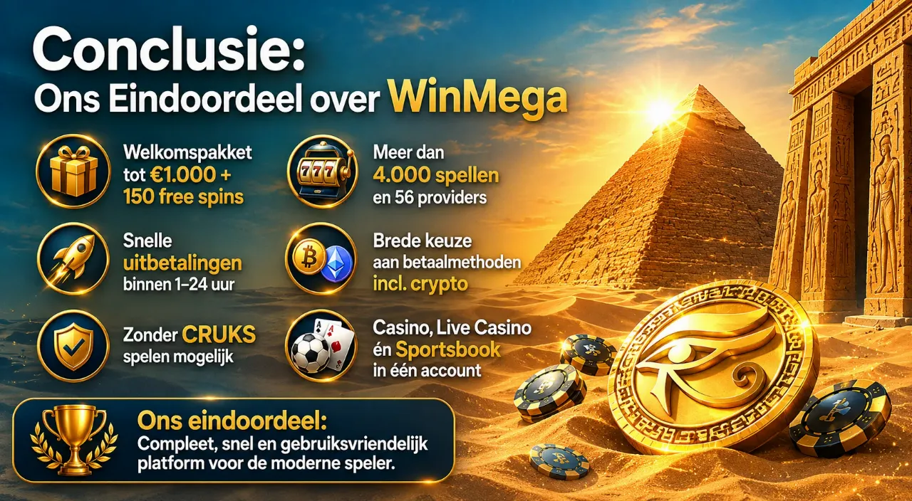 Begin bij WinMega met welkomstpakket en sportsbook