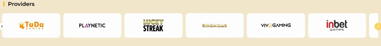 Raster met slots en logos van providers zoals Pragmatic Play en NetEnt bij WinMega