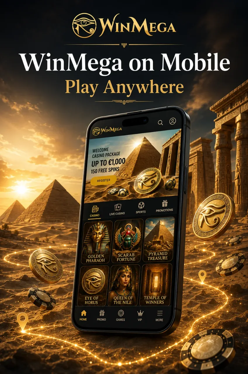 WinMega Casino App — Play Anytime on iOS & Android