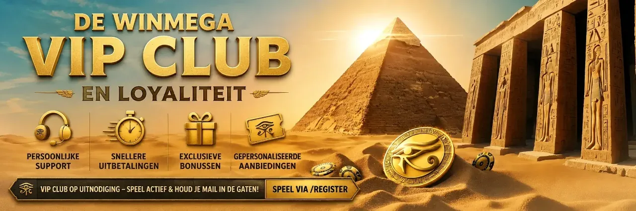 VIP Club op uitnodiging met persoonlijke beloningen bij WinMega